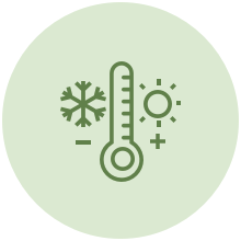 Almacén con temperatura controlada